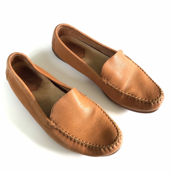 soft leather loafers womens